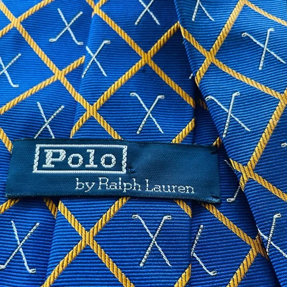 POLO RALPH LAUREN NWOT MENS SILKGOLF TIE